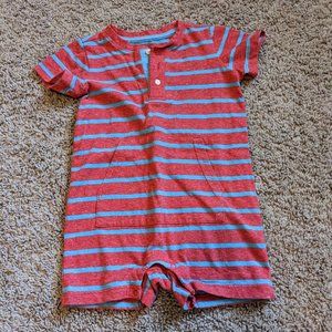 Primary Kids Heathered Henley Shortie Size 18-24 in Stripe